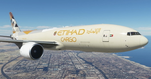 Etihad Cargo CaptainSim 777-200F thumbnail 2