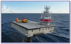 Royal Sovereign Lighthouse (Helipad) thumbnail 4