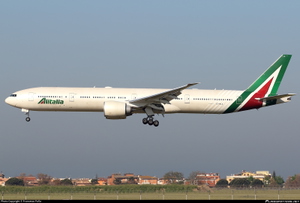 CS-777-300ER Alitalia EI-WLA 8K thumbnail 1