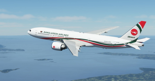 Biman Bangladesh Airlines CaptainSim 777-200ER