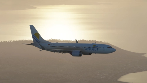 AVIOLET ━ Boeing 737 MAX | Operated by AIRSERBIA