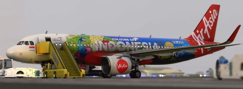 [A32NX] FlyByWire A320NX Air Asia Indonesia "Beautiful Indonesia" Livery