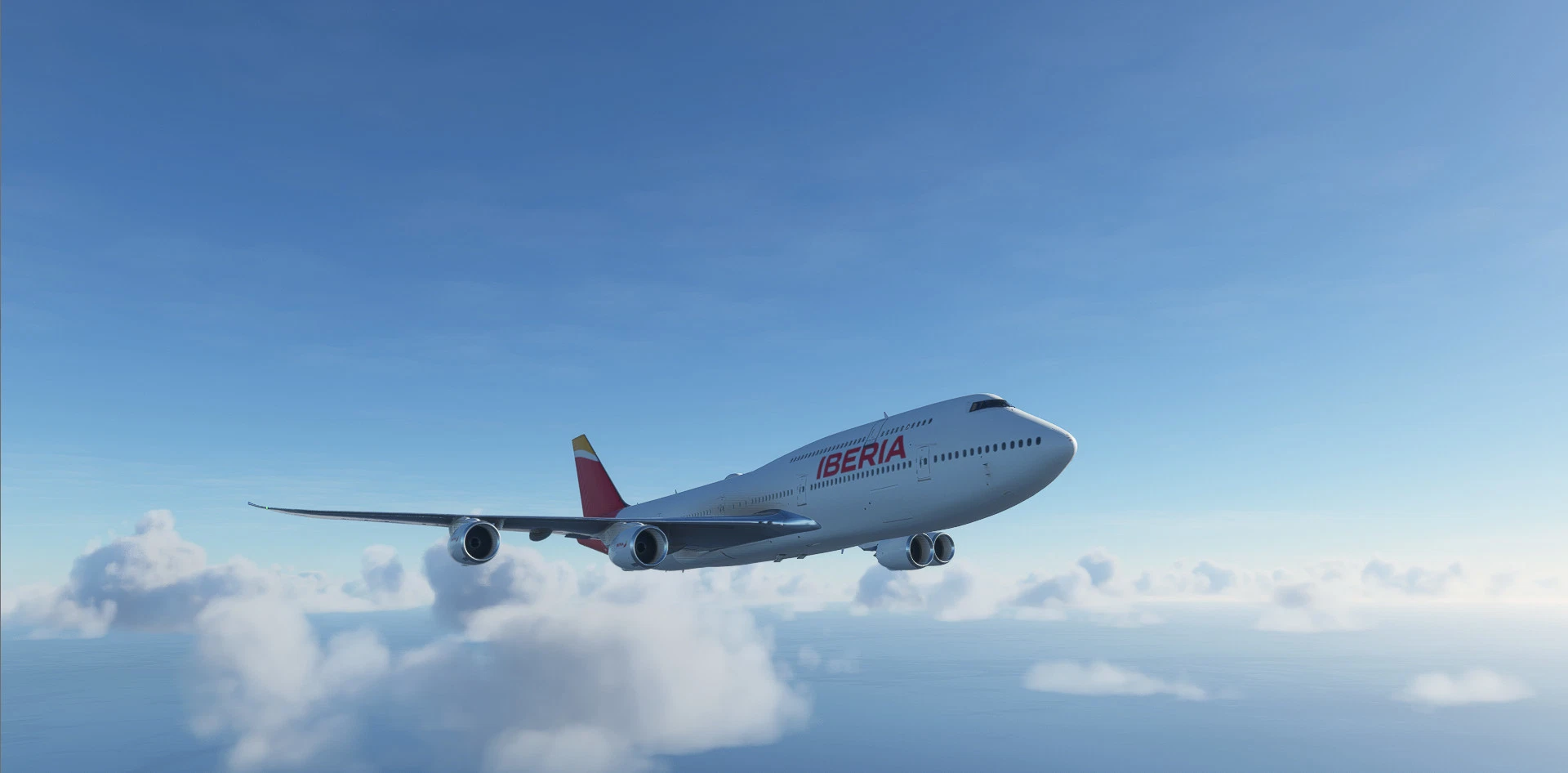 747-8i Iberia New Livery (No Mirroring) - 4K - Image 1