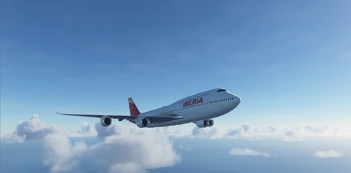 747-8i Iberia New Livery (No Mirroring) - 4K