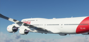 747-8i Iberia New Livery (No Mirroring) - 4K thumbnail 4