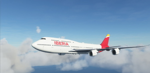 747-8i Iberia New Livery (No Mirroring) - 4K thumbnail 3