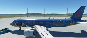 FBW A32NX China Eastern B-6635 Mickey And Minnie thumbnail 3