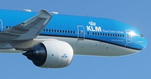 KLM "2014 livery" CaptainSim 777-300ER thumbnail 6