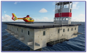 Royal Sovereign Lighthouse (Helipad) thumbnail 5
