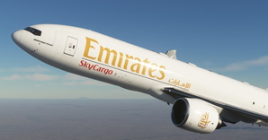 Emirates SkyCargo / Emirates Sky Cargo CaptainSim 777-200F thumbnail 5