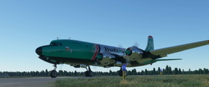 PMDG DC-6A Buffalo Airways (C-GCTF) Livery [4K][8K] thumbnail 10