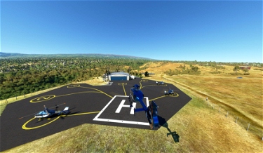 Helistation de l'Eperon Microsoft Flight Simulator