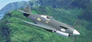 P-40B Tomahawk BigRadials Blue-Grey X168CO thumbnail 16