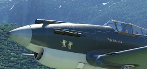 P-40B Tomahawk BigRadials Blue-Grey X168CO thumbnail 8