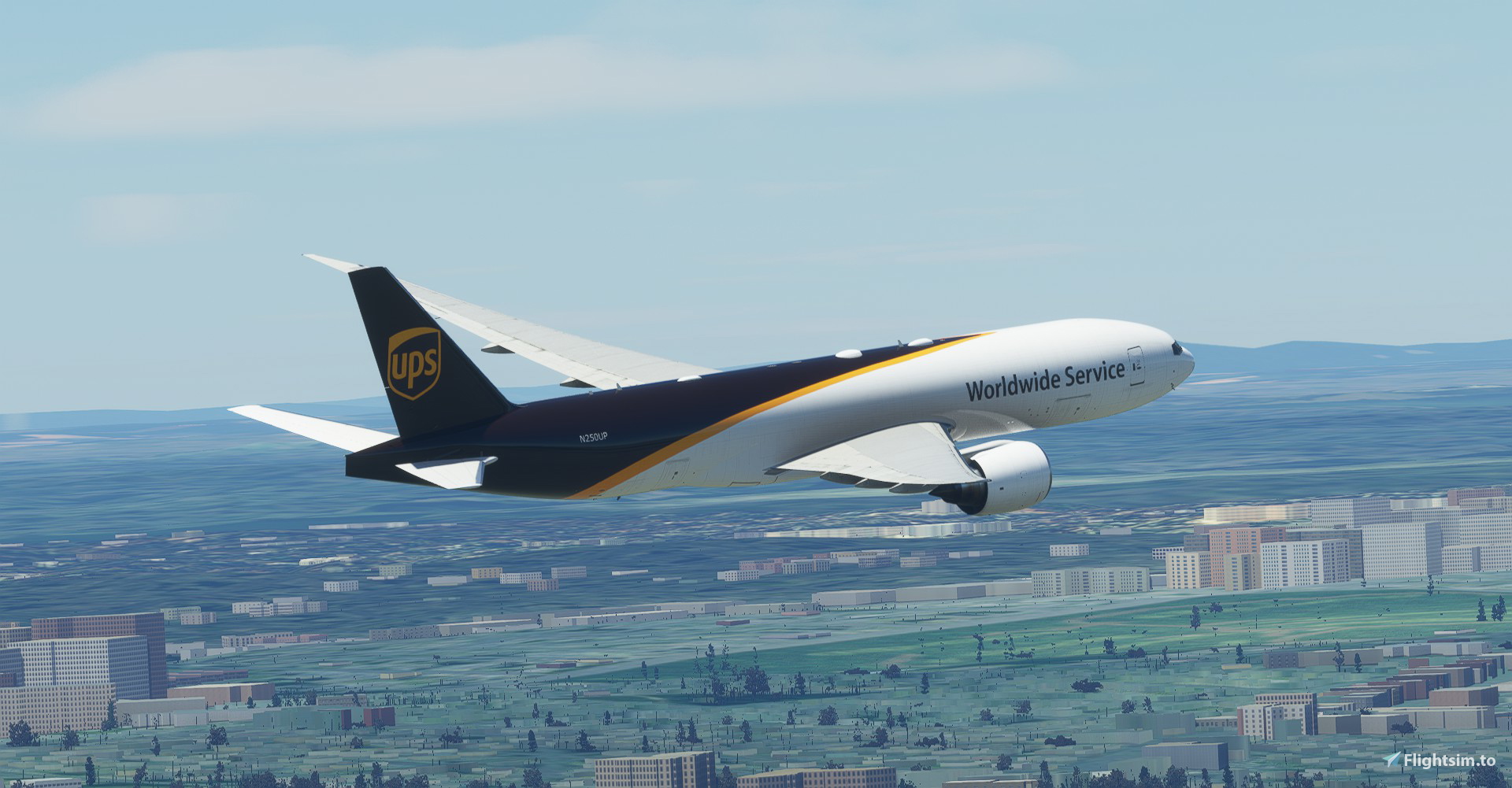 UPS / United Parcel Service CaptainSim 777-200F - Image 1