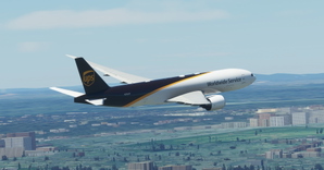 UPS / United Parcel Service CaptainSim 777-200F thumbnail 1