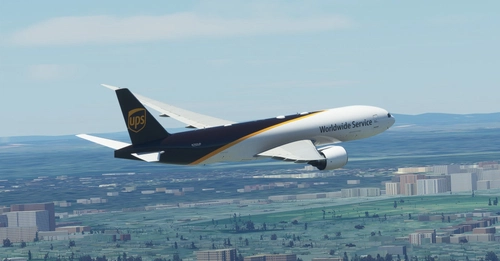 UPS / United Parcel Service CaptainSim 777-200F