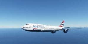 747-8i British Airways / OneWorld - G-CIVC (No Mirroring) - 4K thumbnail 3