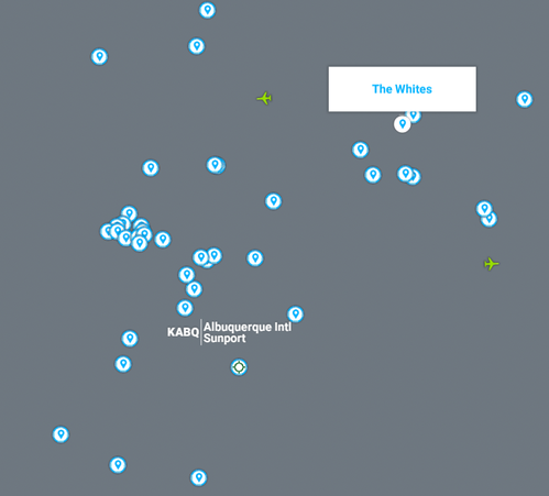 Breaking Bad TV Serie POI Locations (Albuquerque - New Mexico )