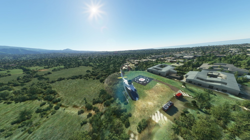 Helipad - GHER de Saint-Benoît