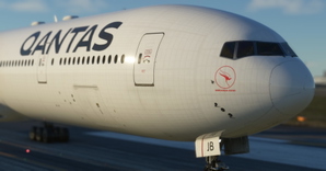 Qantas (2016 livery) "Deborah Lawrie" and "Miranda Kerr" CaptainSim 777-300ER thumbnail 5