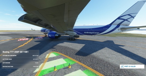 AirBridgeCargo , Air Bridge Cargo , ABC Cargo CaptainSim 777-200F thumbnail 4