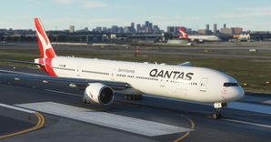 Qantas (2016 livery) "Deborah Lawrie" and "Miranda Kerr" CaptainSim 777-300ER thumbnail 6
