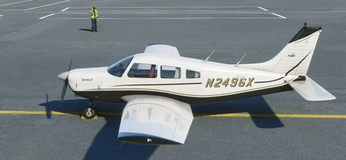 JF Piper Warrior II - N2496X