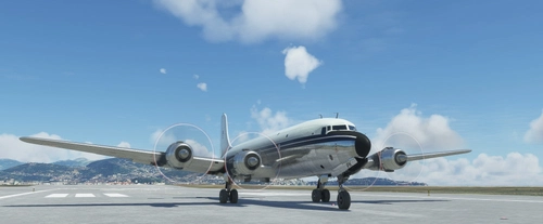 Douglas DC-6 French Air Force F-RAPK