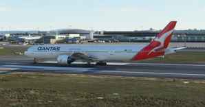Qantas (2016 livery) "Deborah Lawrie" and "Miranda Kerr" CaptainSim 777-300ER thumbnail 2