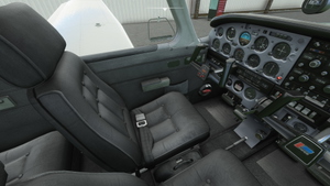 JustFlight Piper PA28 Warrior II - Clean Grey Interior thumbnail 7