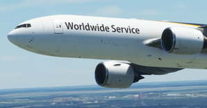 UPS / United Parcel Service CaptainSim 777-200F thumbnail 3