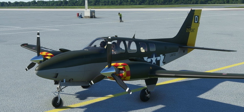 Beechcraft Baron D-Day