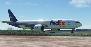 FedEx / Federal Express "N884FD" "Ananyaa" CaptainSim 777-200F thumbnail 10