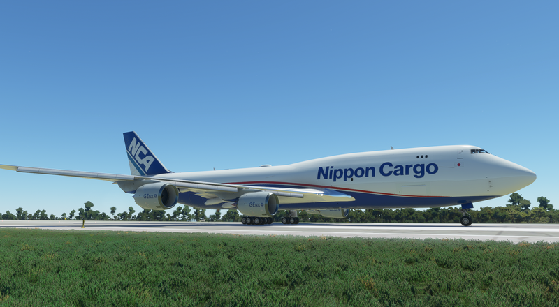 B747-8F Nippon Cargo Airlines NCA v4.3.0 [8K+] (No mirror