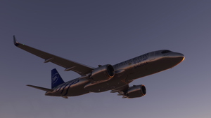 A320 Saudia Skyteam silver livery 8K  thumbnail 7