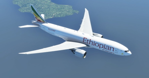 Ethiopian Cargo / Ethiopian Airlines Cargo "ET-APS" "ET-AVN" "ET-AWE" CaptainSim 777-200F thumbnail 6