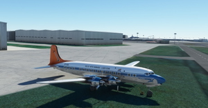 South African Airways Old Livery DC-6 (Outeniqua DC-4 Colors) thumbnail 4