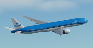 KLM "2014 livery" CaptainSim 777-300ER thumbnail 5
