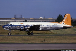 South African Airways Old Livery DC-6 (Outeniqua DC-4 Colors) thumbnail 11