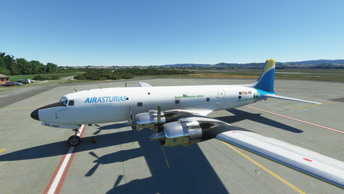 PMDG DC-6A for Air Asturias VA