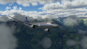 [A32NX] Air France Skyteam silver livery 8K thumbnail 1