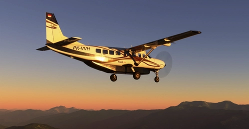 Asobo Cessna Grand Varavan 208B Susi Air Livery
