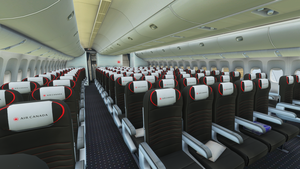 Air Canada B777 interior thumbnail 5