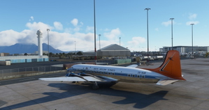 South African Airways Old Livery DC-6 (Outeniqua DC-4 Colors) thumbnail 3