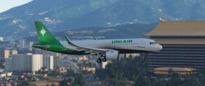 [A32NX] Airbus A320neo - UNI AIR [8K] thumbnail 1