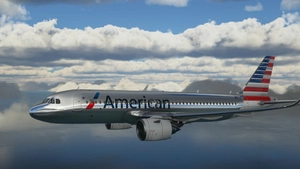 A320 American Airlines chromed edition 8K ultra thumbnail 14
