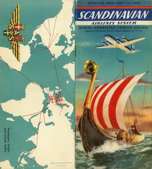 Vintage Flight Plans (DC-6) - SAS (LittleNavMap)