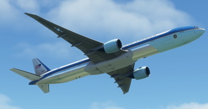 Air Force One / US Air Force / USAF CaptainSim 777-300ER thumbnail 9