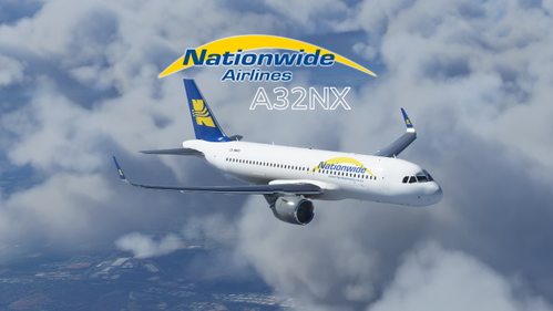 [A32NX] Nationwide Airlines Livery (FBW version)